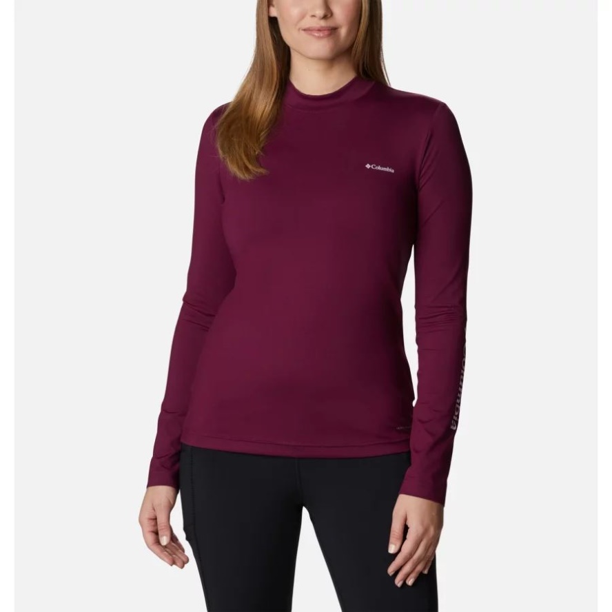 Women's Hike Performance Long Sleeve T-Shirt Marionberry Columbia Sale