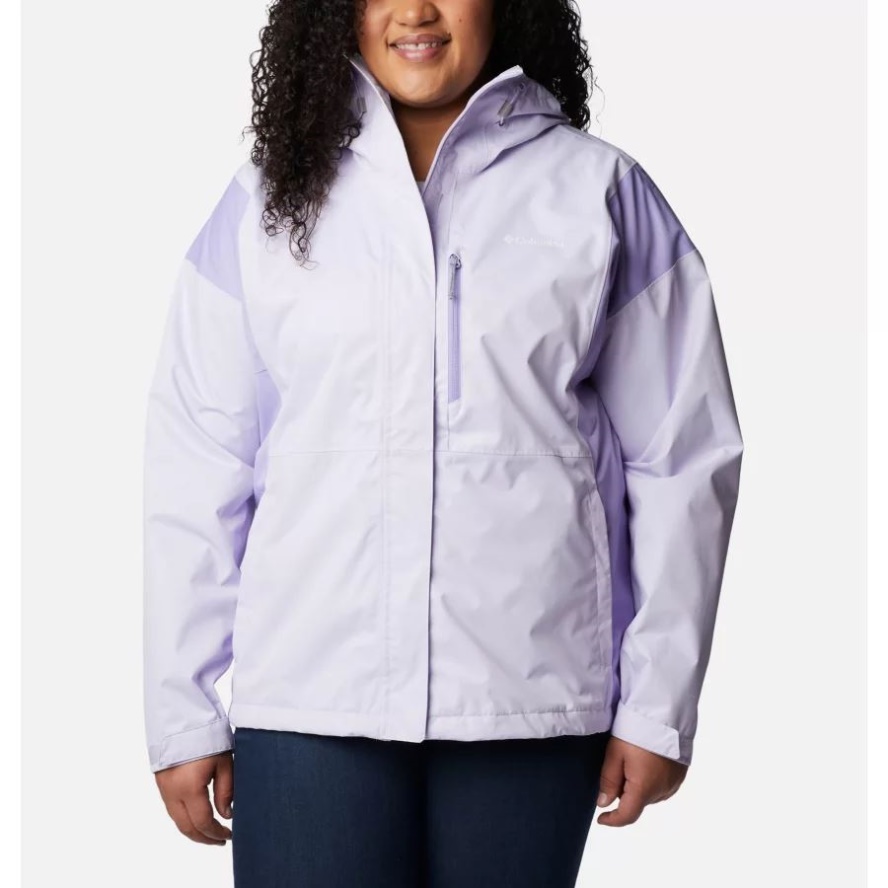 Women's Hikebound Jacket Plus Size Columbia Sale Purple Tint/Frosted Purple