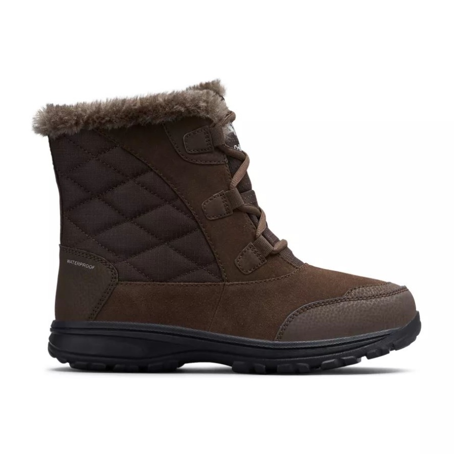Women's Ice Maiden Shorty Boot Columbia Sale Cordovan/Columbia Sale Grey