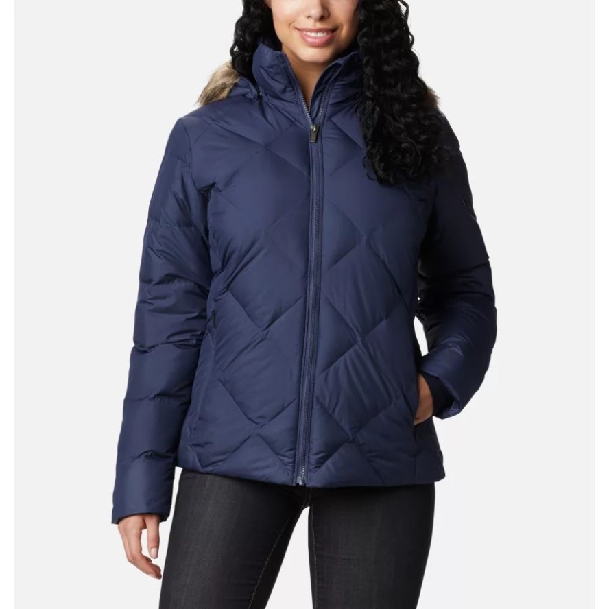 Women's Icy Heights II Down Jacket Nocturnal Columbia Sale
