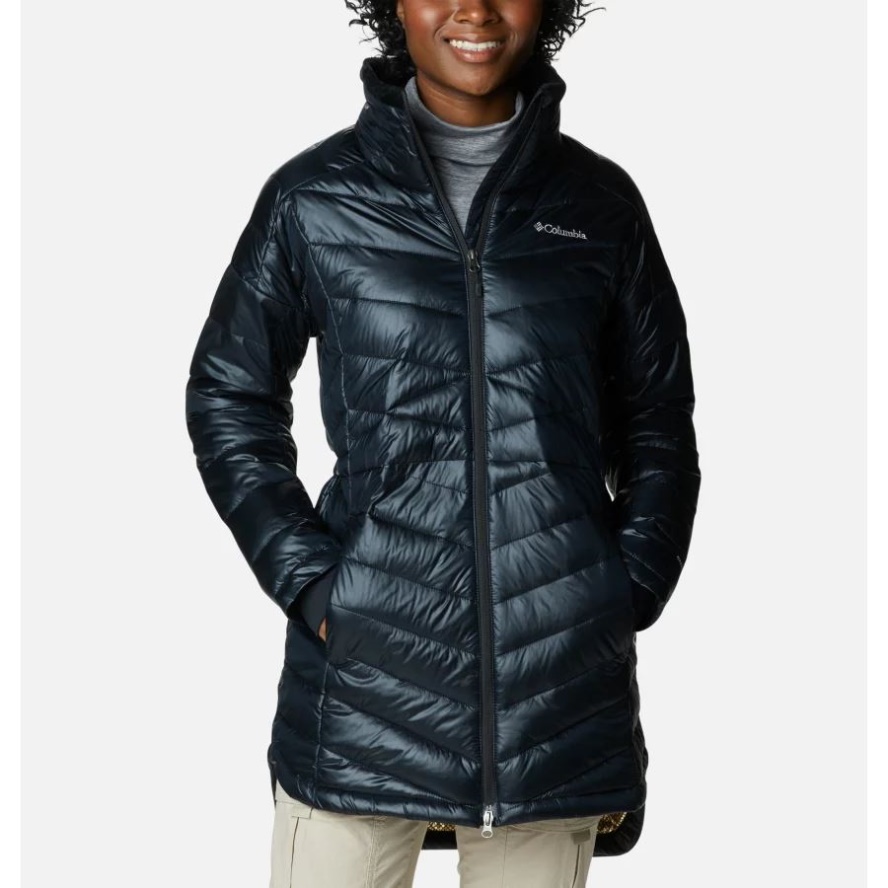 Women's Joy Peak Mid Omni-Heat Infinity Jacket Black Columbia Sale
