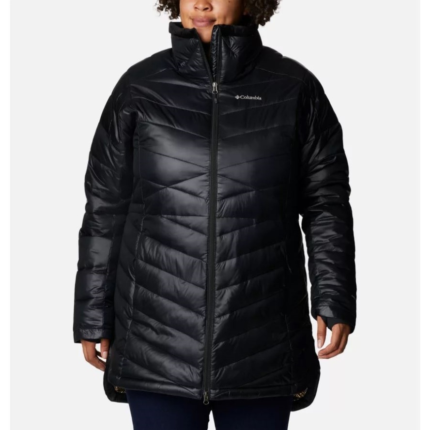 Women's Joy Peak Mid Omni-Heat Infinity Jacket Plus Size Columbia Sale Black