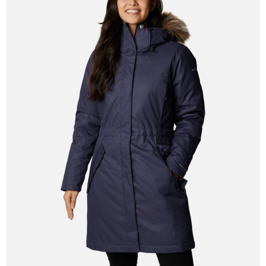 Women's Juniper Ridge Omni-Heat Infinity Down Parka Columbia Sale Dark Nocturnal