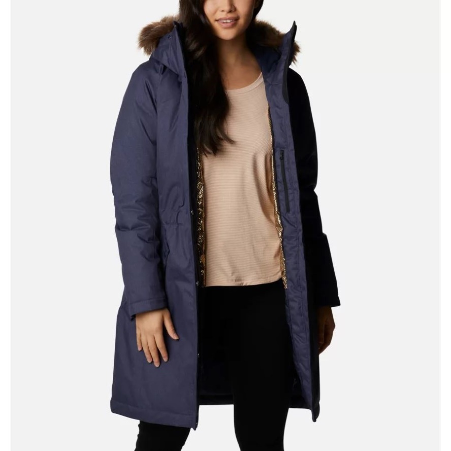 Women's Juniper Ridge Waterproof Down Parka Dark Nocturnal Columbia Sale