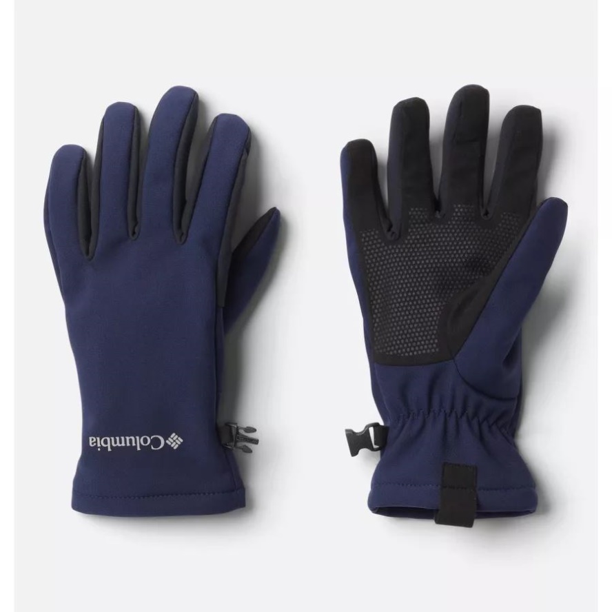 Women's Kruser Ridge II Softshell Gloves Columbia Sale Dark Nocturnal