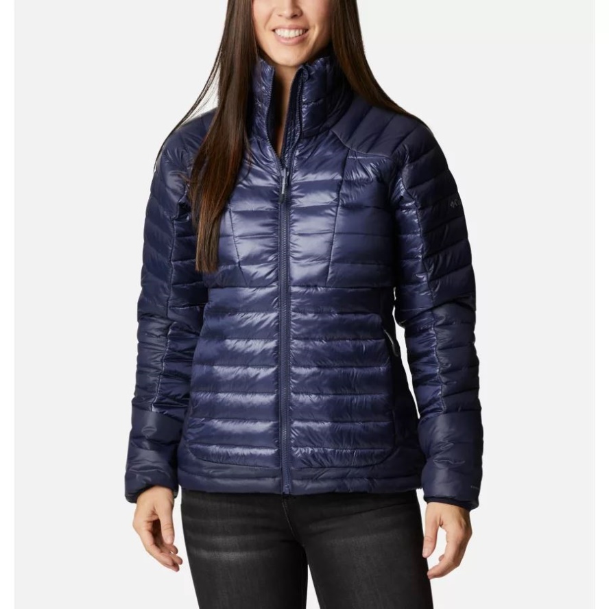 Women's Labyrinth Loop Synthetic Down Jacket Columbia Sale Nocturnal/Dark Nocturnal