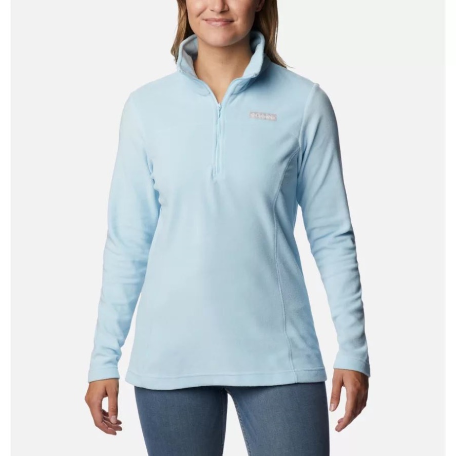 Women's Lake Aloha Half Zip Fleece Pullover Columbia Sale Spring Blue