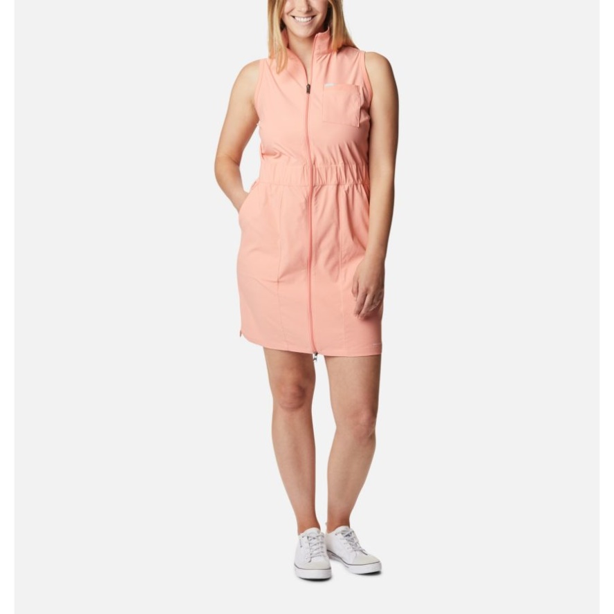 Women's Leslie Falls Dress Summer Peach Columbia Sale