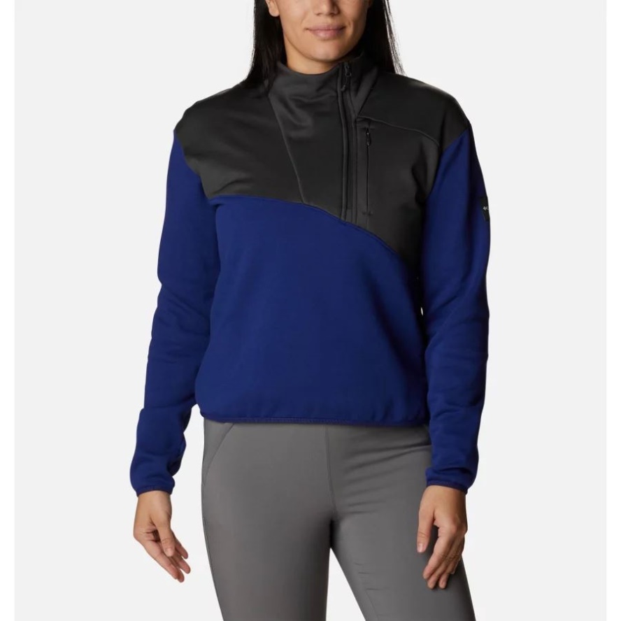 Women's Lodge Hybrid Pullover Columbia Sale Dark Sapphire/Shark
