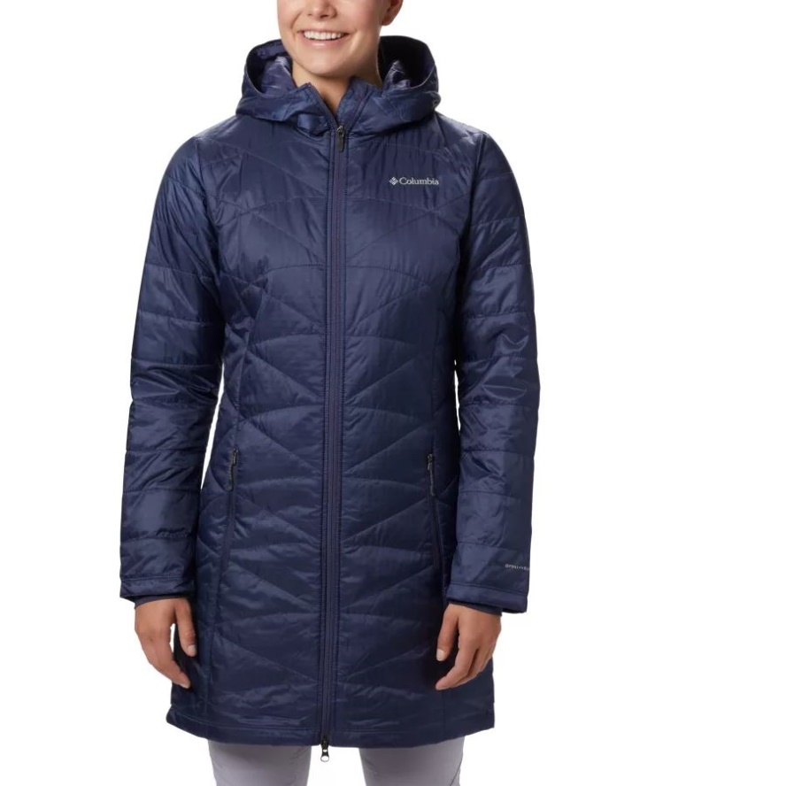 Women's Mighty Lite Hooded Jacket Nocturnal Columbia Sale