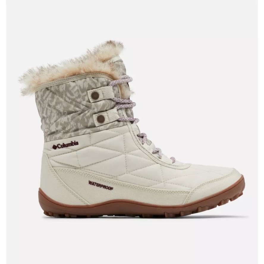 Women's Minx Shorty III Boot Light Sand/Marionberry Columbia Sale
