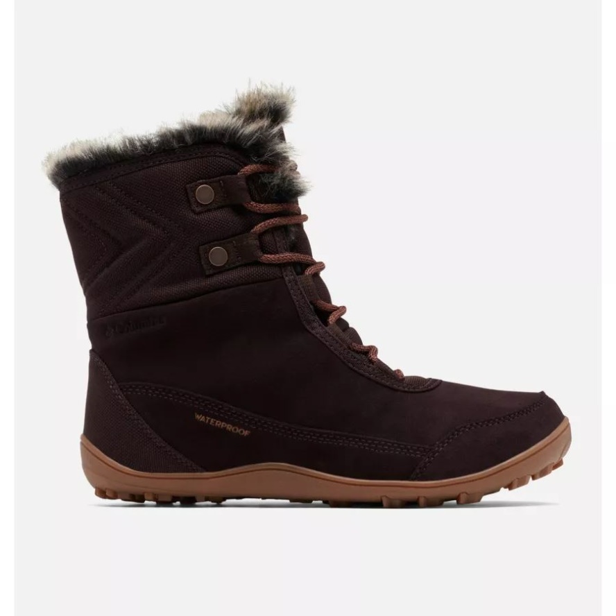 Women's Minx Shorty Leather Boot Columbia Sale New Cinder/Crabtree