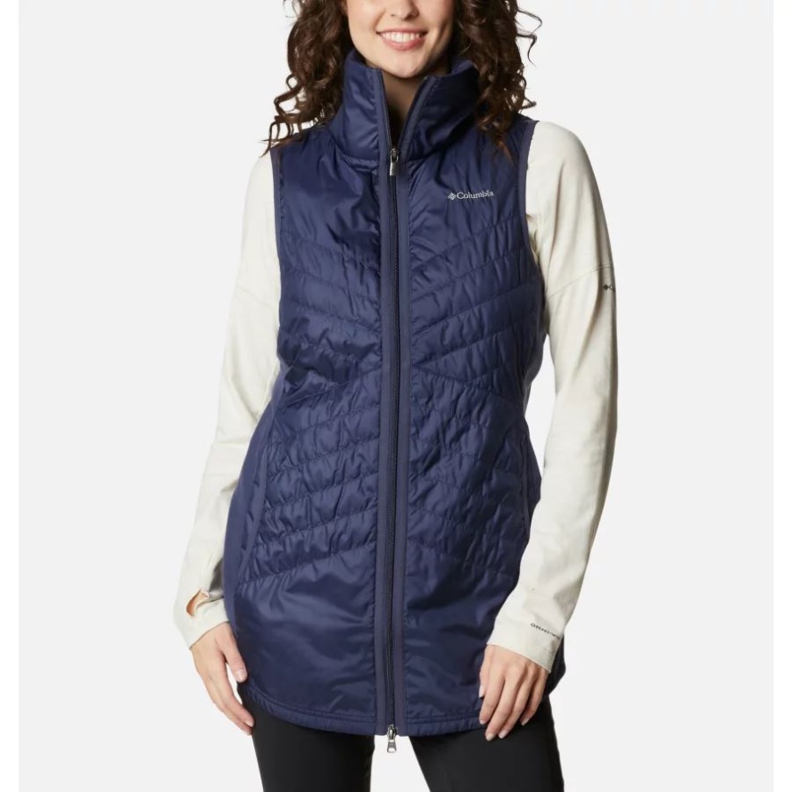 Women's Mix It Around Long Vest Nocturnal Columbia Sale