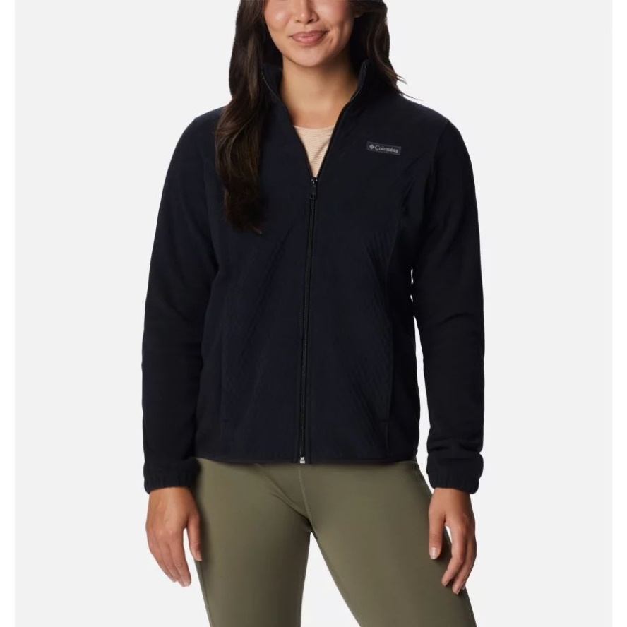 Women's Overlook Trail Full Zip Jacket Columbia Sale Black