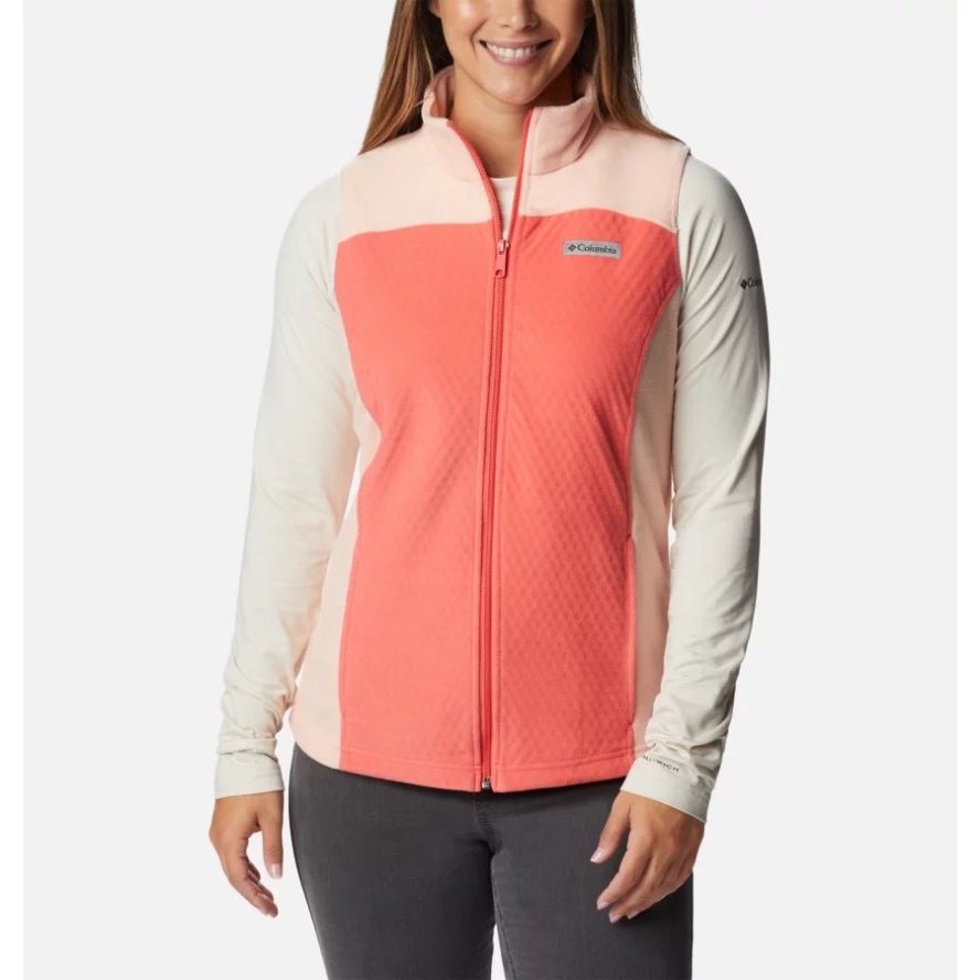 Women's Overlook Trail Vest Blush Pink/Peach Blossom Columbia Sale