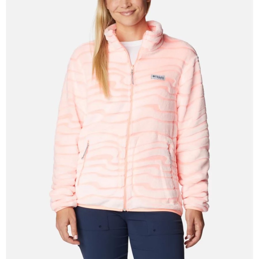Women's PFG Slack Water Reversible Fleece Tiki Pink Columbia Sale