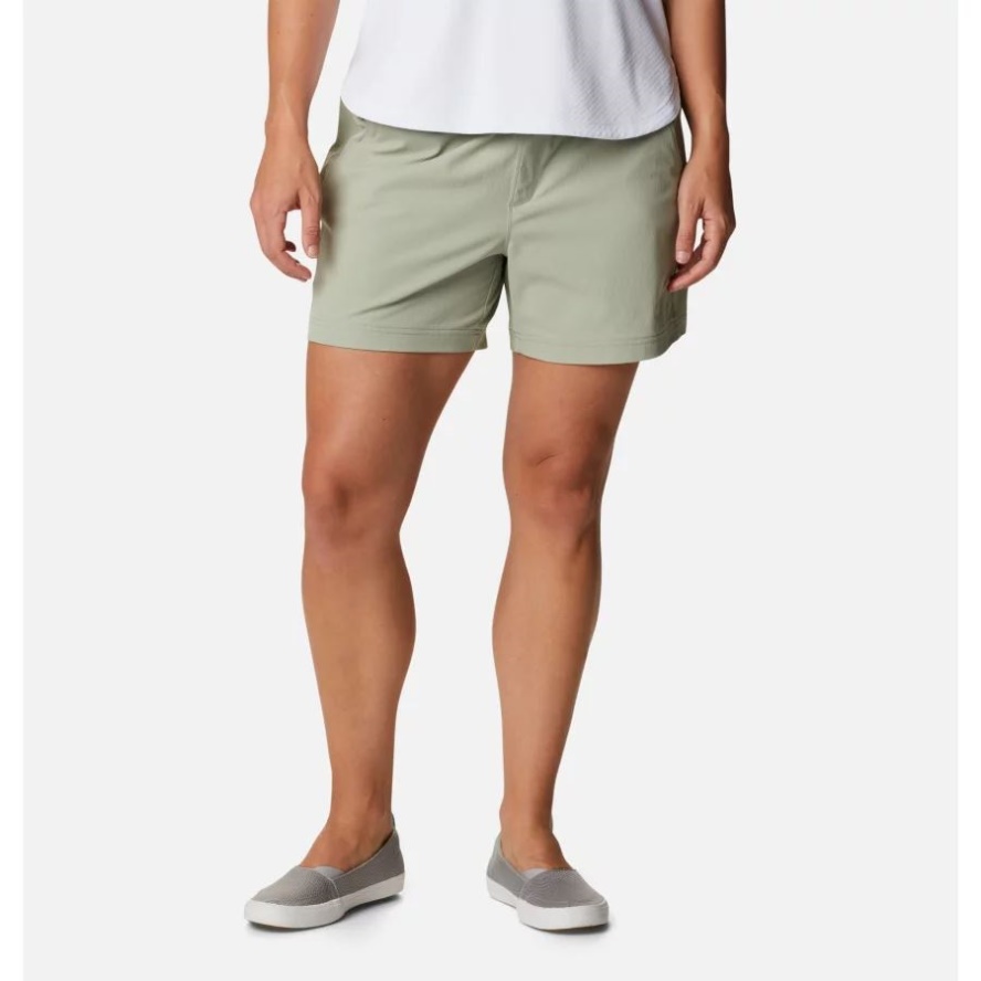 Women's PFG Slack Water Woven Shorts Columbia Sale Safari