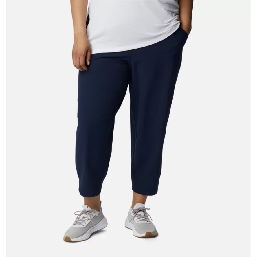 Women's PFG Sun Drifter Woven Pants Plus Size Collegiate Navy Columbia Sale