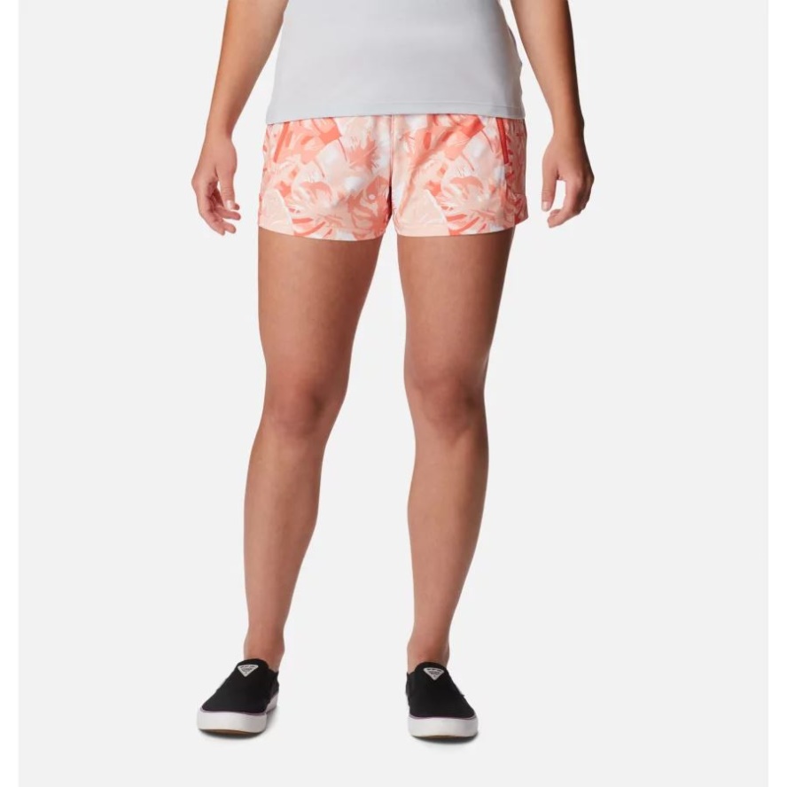 Women's PFG Tidal II Shorts Corange Philo Palms Columbia Sale