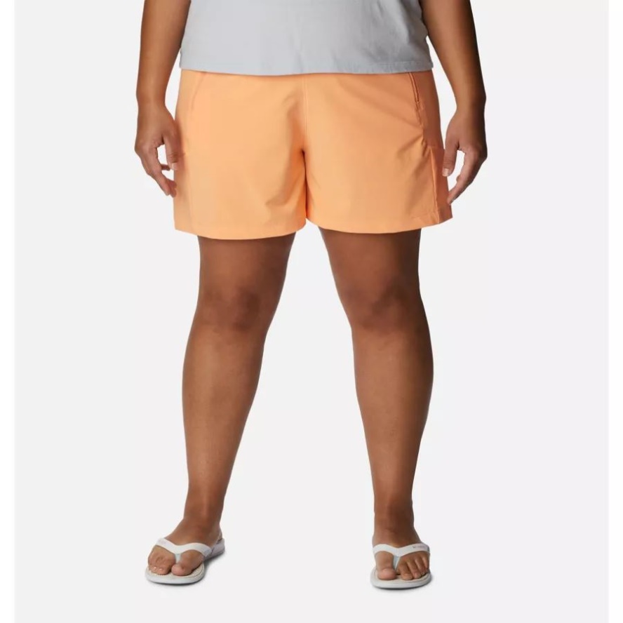 Women's PFG Tidal II Shorts Plus Size Columbia Sale Bright Nectar