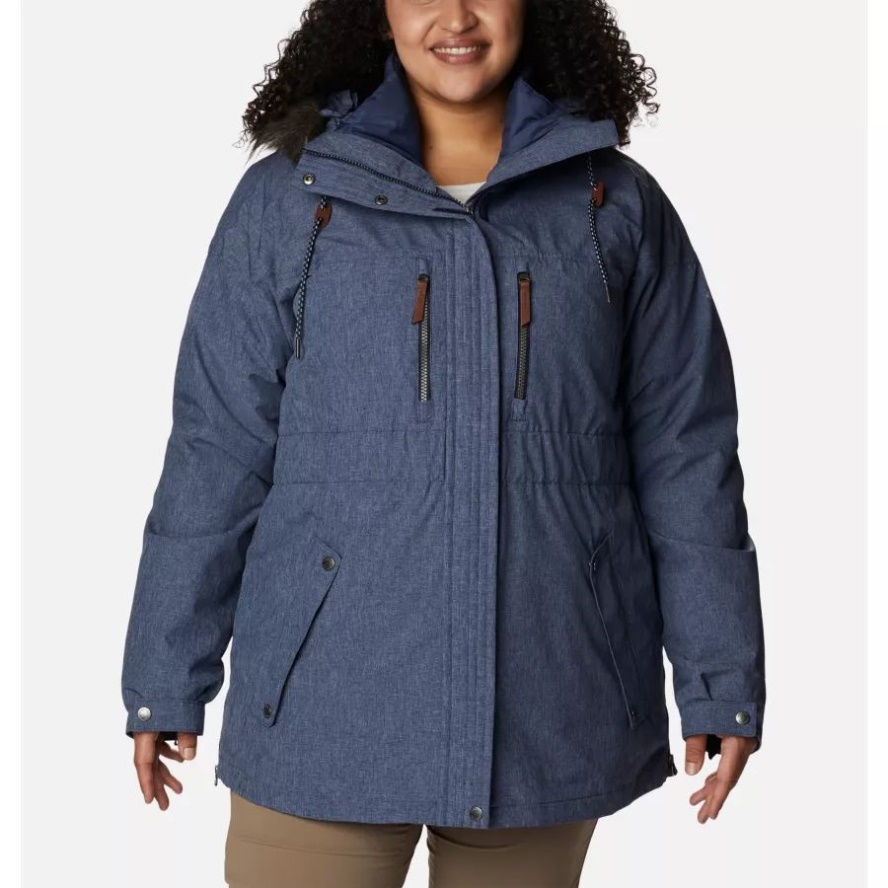Women's Payton Pass Interchange Jacket Plus Size Columbia Sale Dark Nocturnal Heather