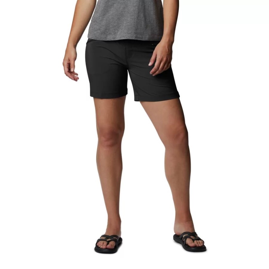 Women's Peak to Point Shorts Columbia Sale Black