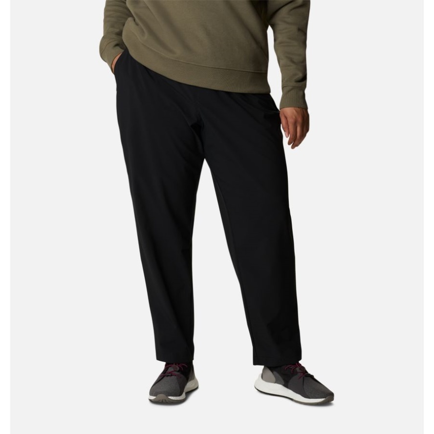Women's Pleasant Creek Core Pants Plus Size Columbia Sale Black