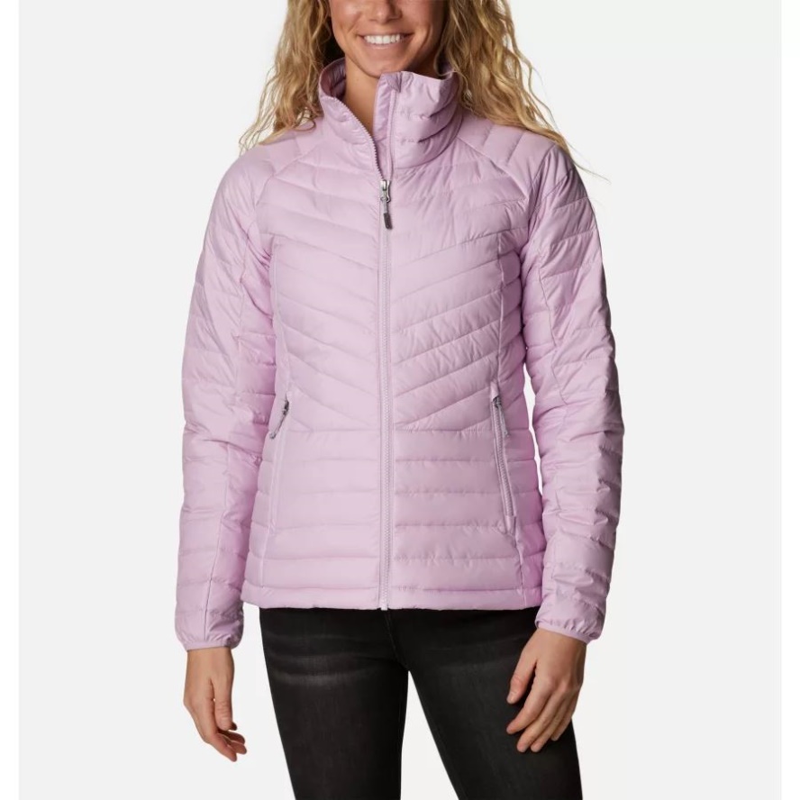 Women's Powder Lite II Full Zip Jacket Aura Columbia Sale