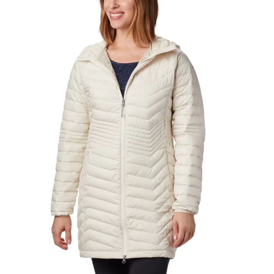 Women's Powder Lite Mid Insulated Jacket Chalk Columbia Sale