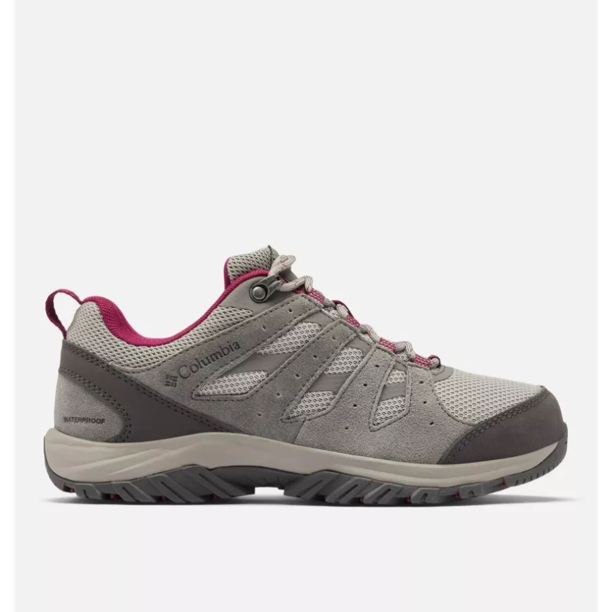 Women's Redmond III Waterproof Walking Shoe Columbia Sale Ti Titanium/Red Onion
