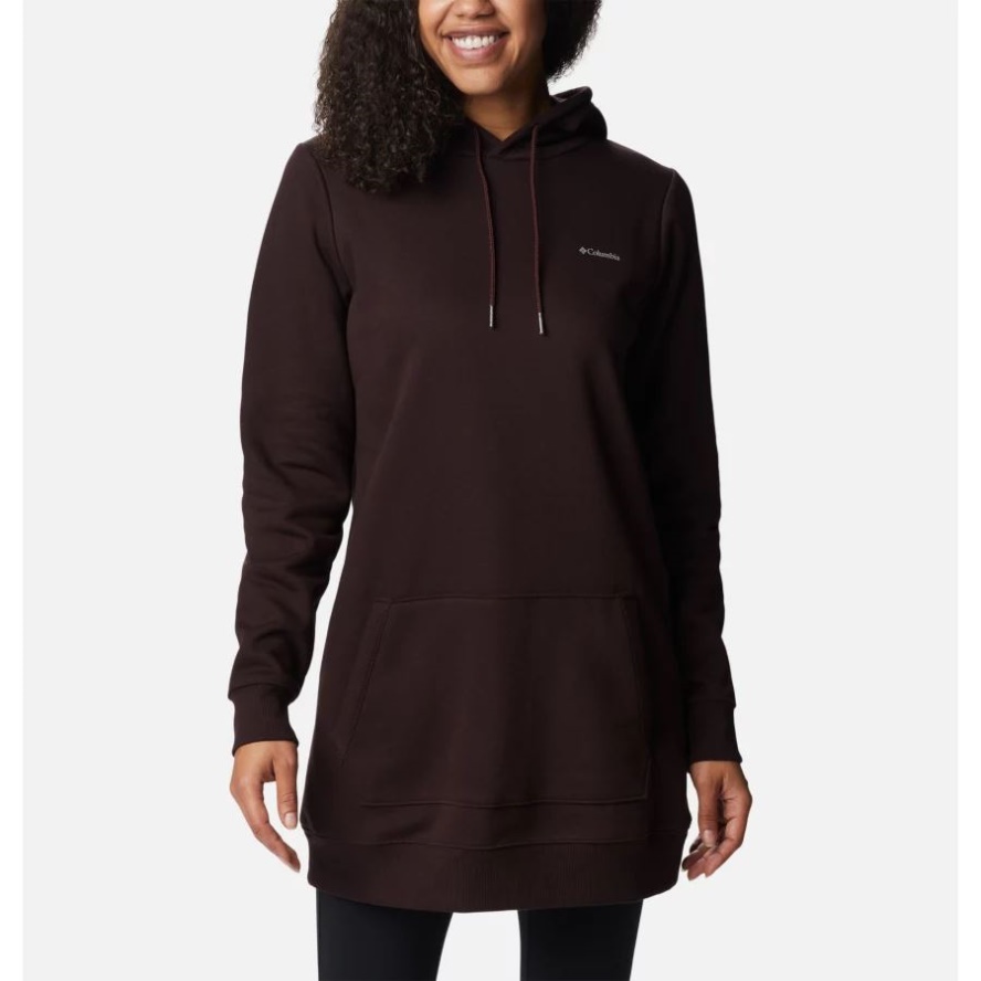 Women's Rush Valley Long Hoodie New Cinder Columbia Sale