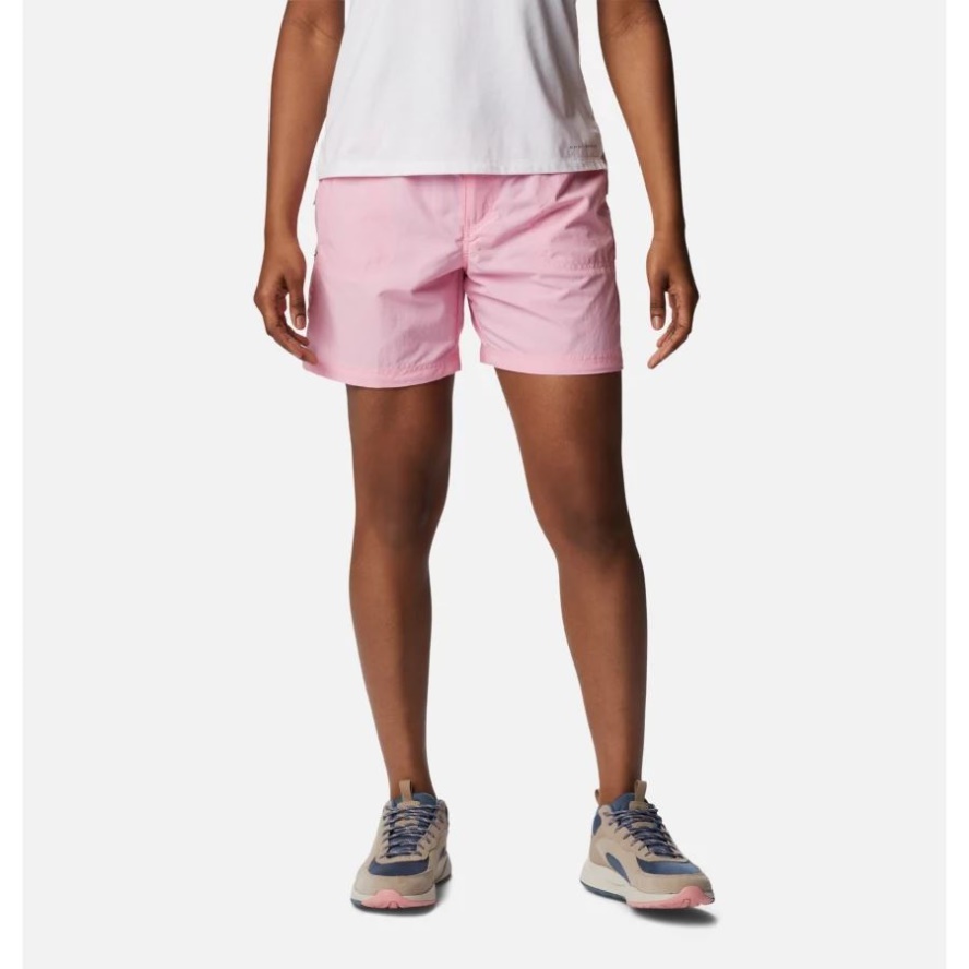 Women's Sandy River Cargo Shorts Wild Rose Columbia Sale