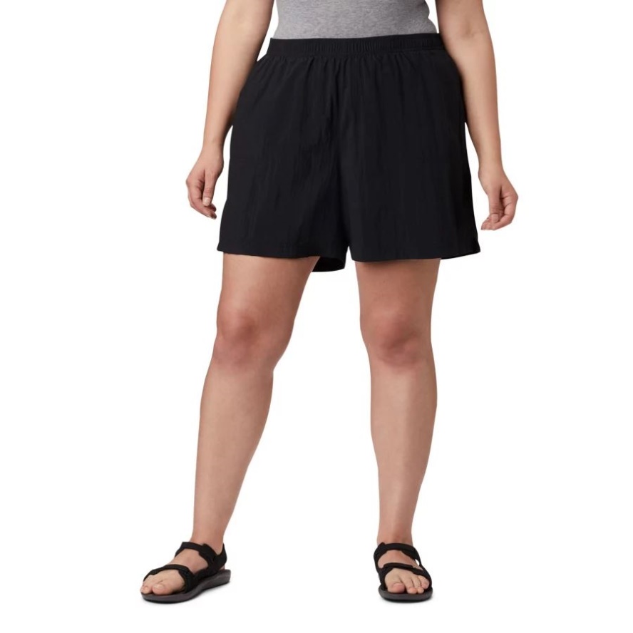 Women's Sandy River Shorts Plus Size Columbia Sale Black