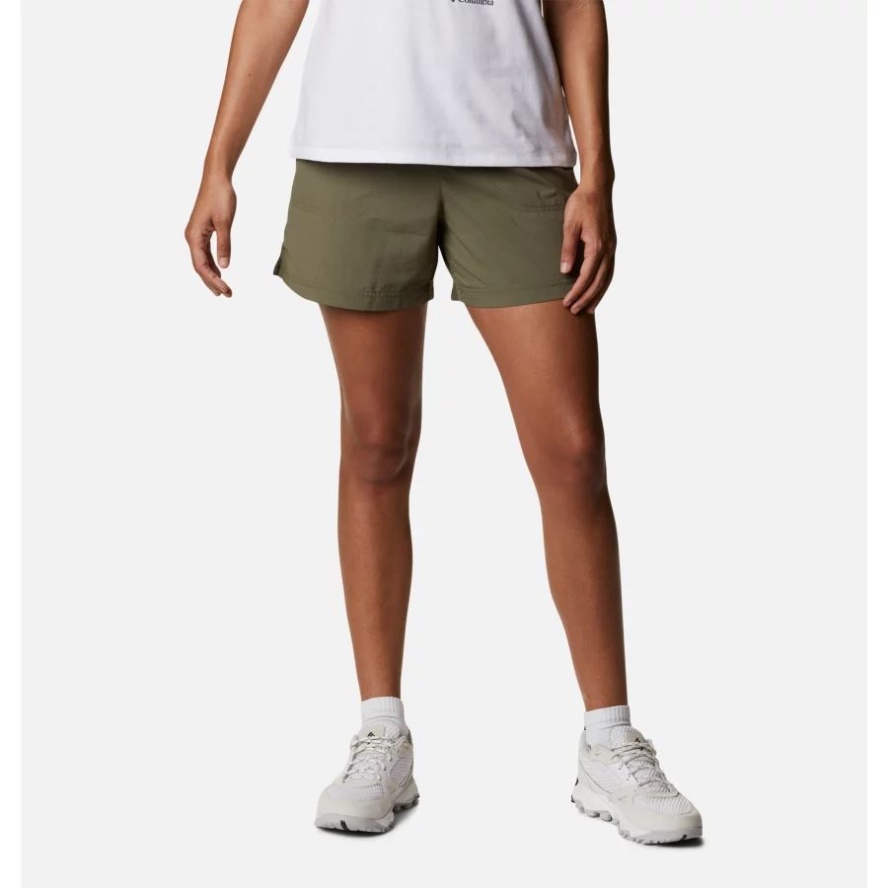 Women's Sandy River Shorts Stone Green Columbia Sale