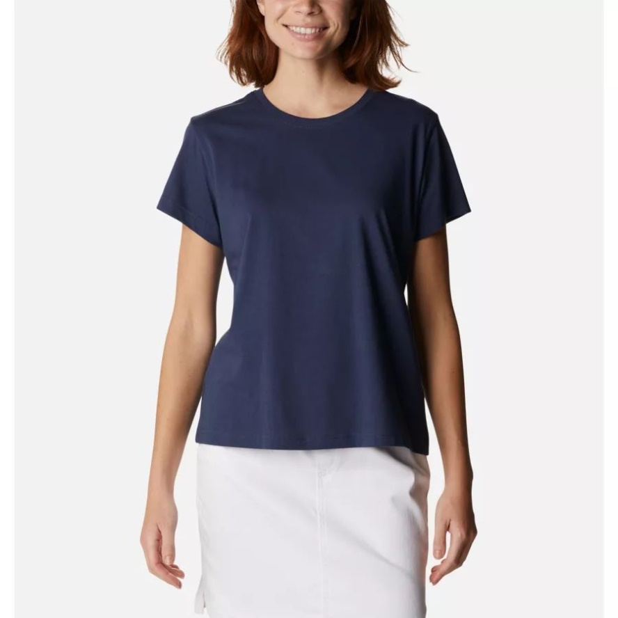 Women's Sapphire Point Short Sleeve Shirt Columbia Sale Brand Nocturnal
