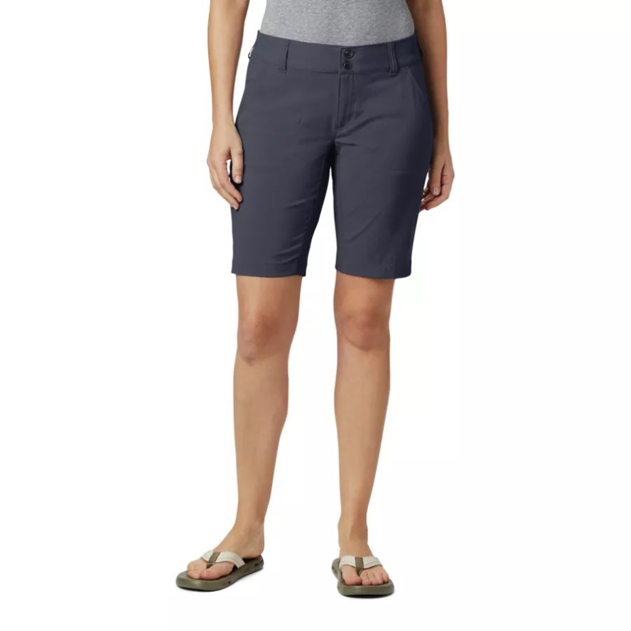 Women's Saturday Trail Long Shorts India Ink Columbia Sale