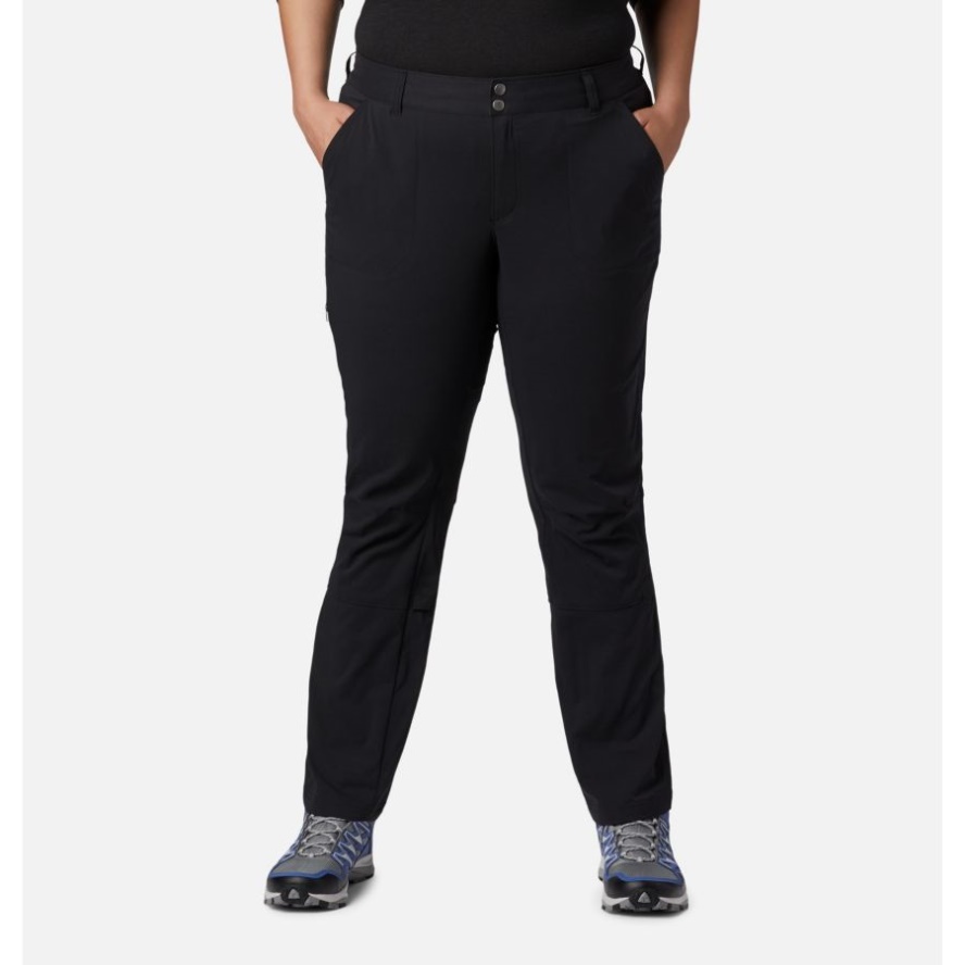 Women's Saturday Trail Stretch Pants Plus Size Columbia Sale Black