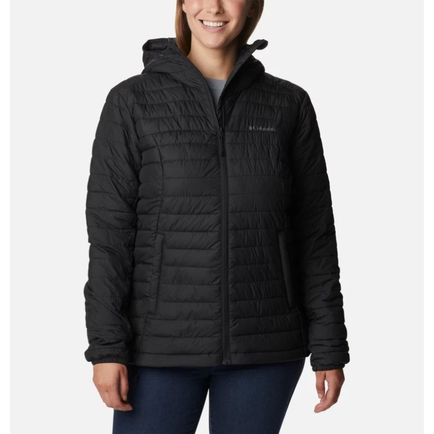 Women's Silver Falls Hooded Jacket Black Columbia Sale