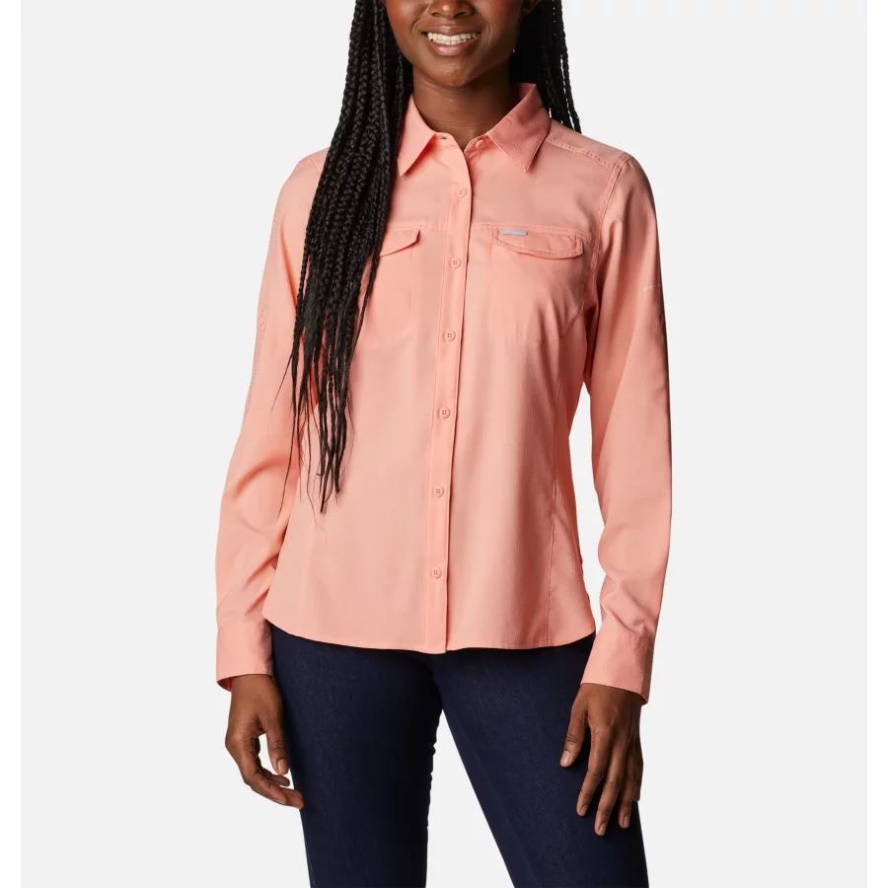 Women's Silver Ridge Lite Shirt Columbia Sale Coral Reef