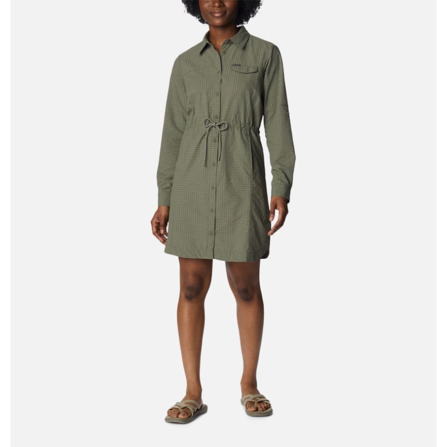 Women's Silver Ridge Novelty Dress Columbia Sale Stone Green