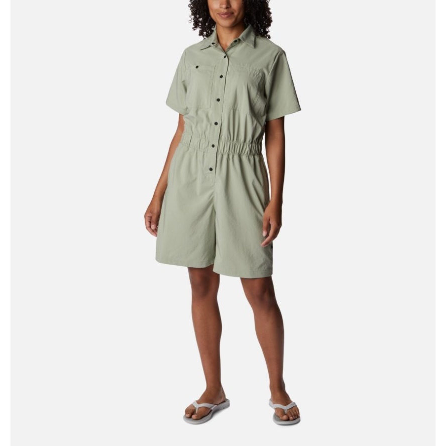 Women's Silver Ridge Utility Romper Safari Columbia Sale
