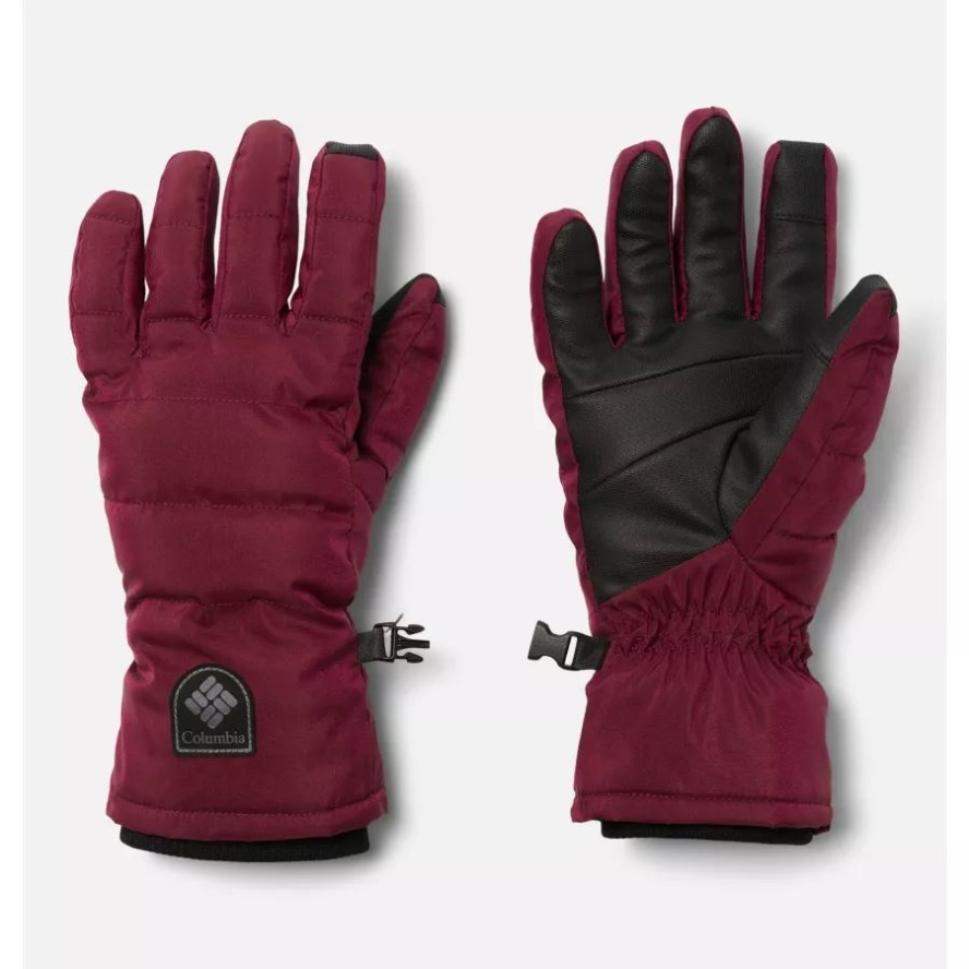 Women's Snow Diva Gloves Columbia Sale Marionberry Sheen