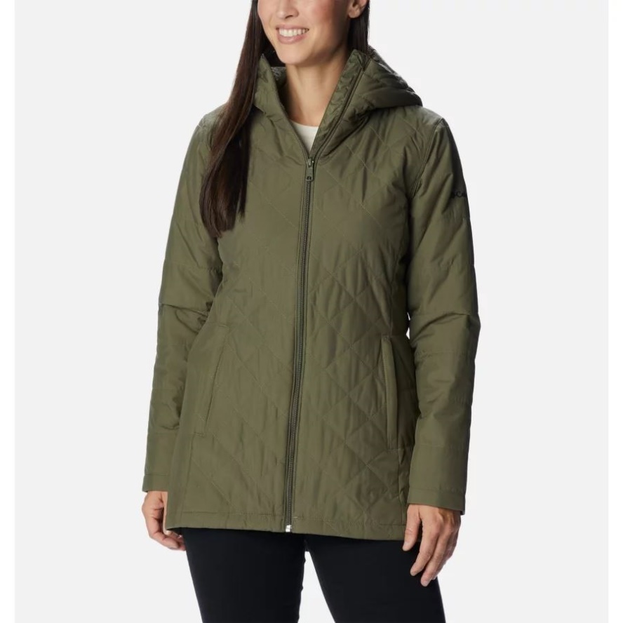 Women's Snowmelt Valley Lined Jacket Columbia Sale Stone Green