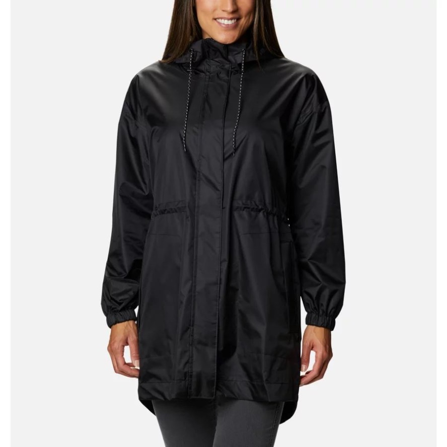 Women's Splash Side Waterproof Jacket Columbia Sale Black