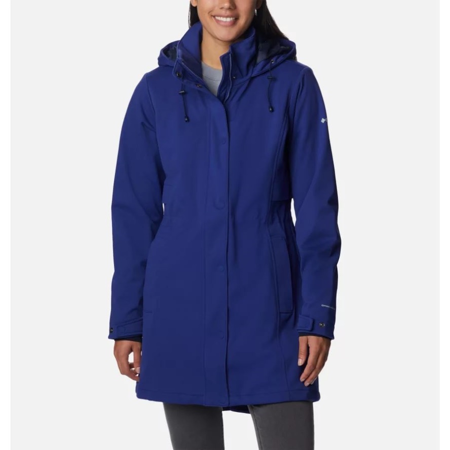 Women's Stone Meadow Softshell Jacket Columbia Sale Dark Sapphire
