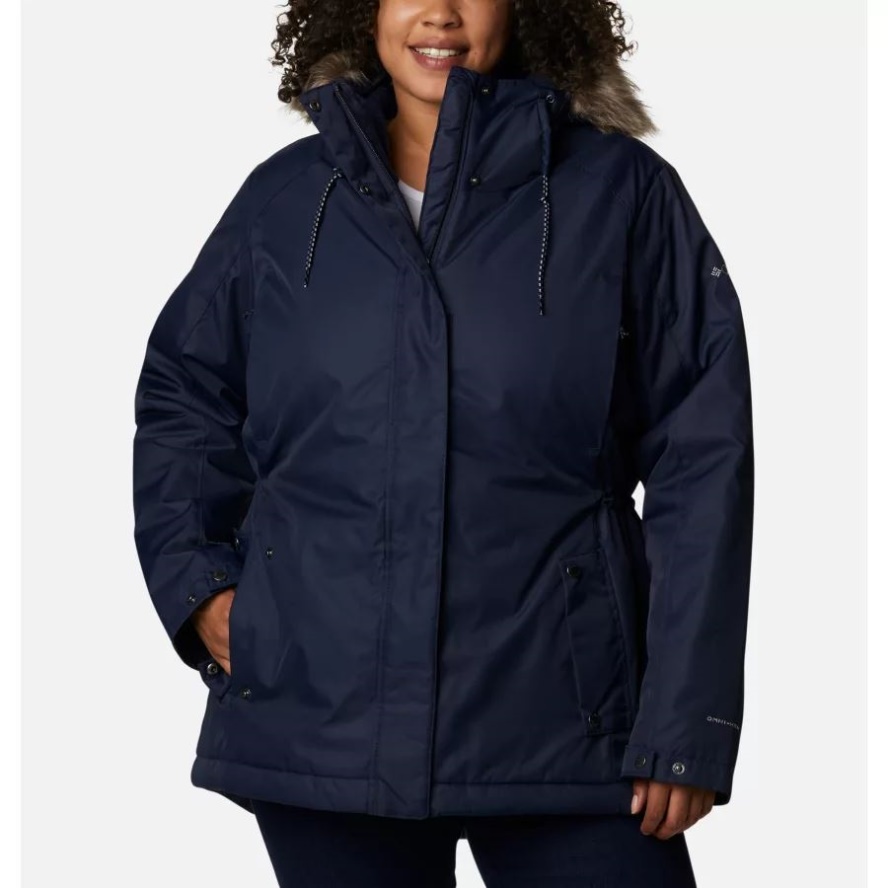 Women's Suttle Mountain II Insulated Jacket Plus Size Columbia Sale Dark Nocturnal