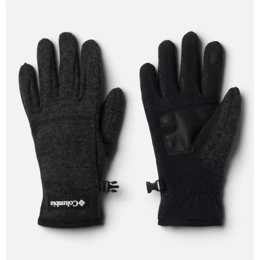 Women's Sweater Weather Gloves Black Heather Columbia Sale