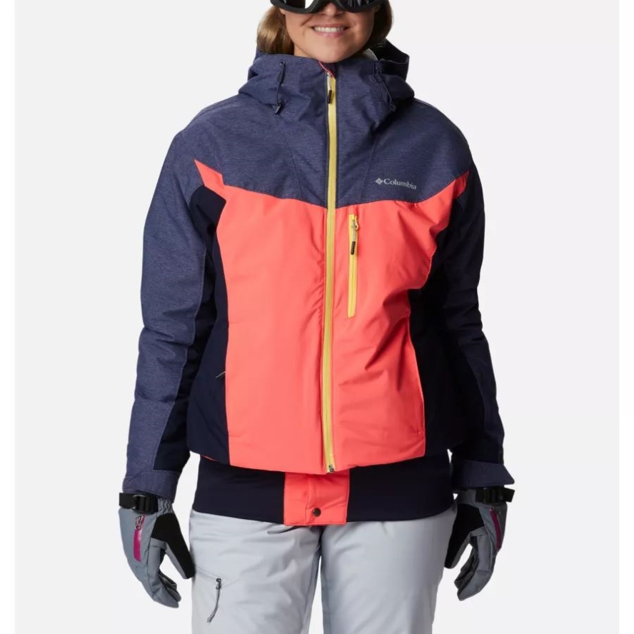 Women's Sweet Shredder Insulated Jacket Neon Sunrise/Dark Nocturnal/Nocturnal Columbia Sale