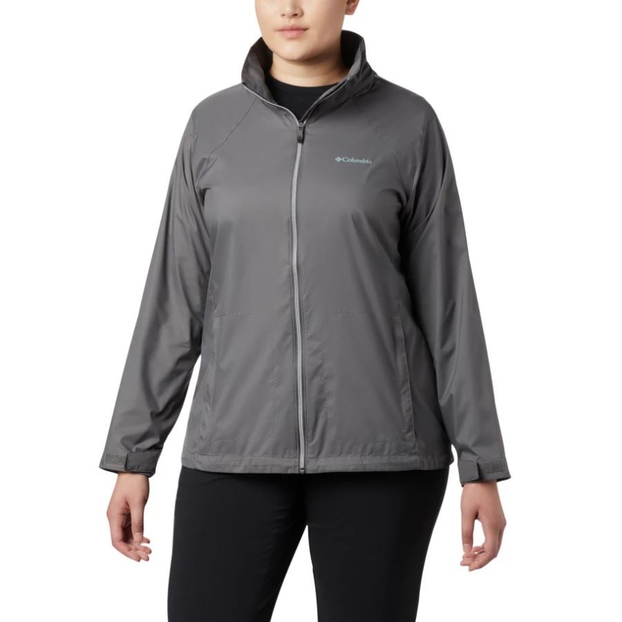 Women's Switchback III Jacket Plus Size City Grey Columbia Sale