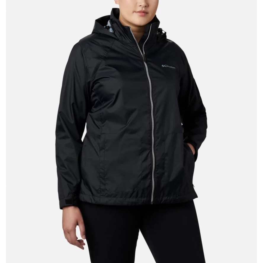 Women's Switchback III Jacket Plus Size Columbia Sale Black